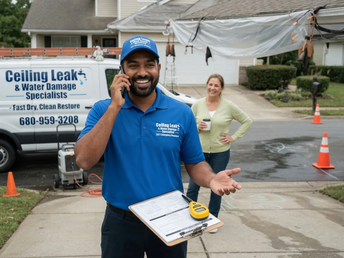 Ceiling Leak Cleanup Cresson, PA FAQs